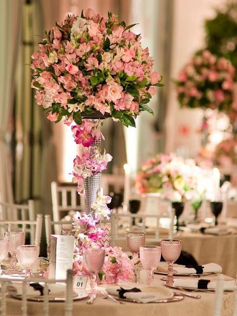 Decoração de casamento com Taça bico de jaca 7