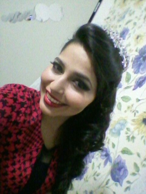 Meu teste de cabelo e maquiagem #13dias - 2