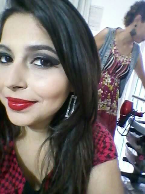 Meu teste de cabelo e maquiagem #13dias - 4