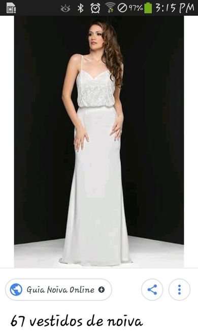 Vestido para casamento civil - 2