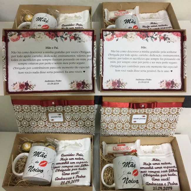 Minha mãe prefere 'Rafaello' e minha sogra 'Ferrero Rocher'
