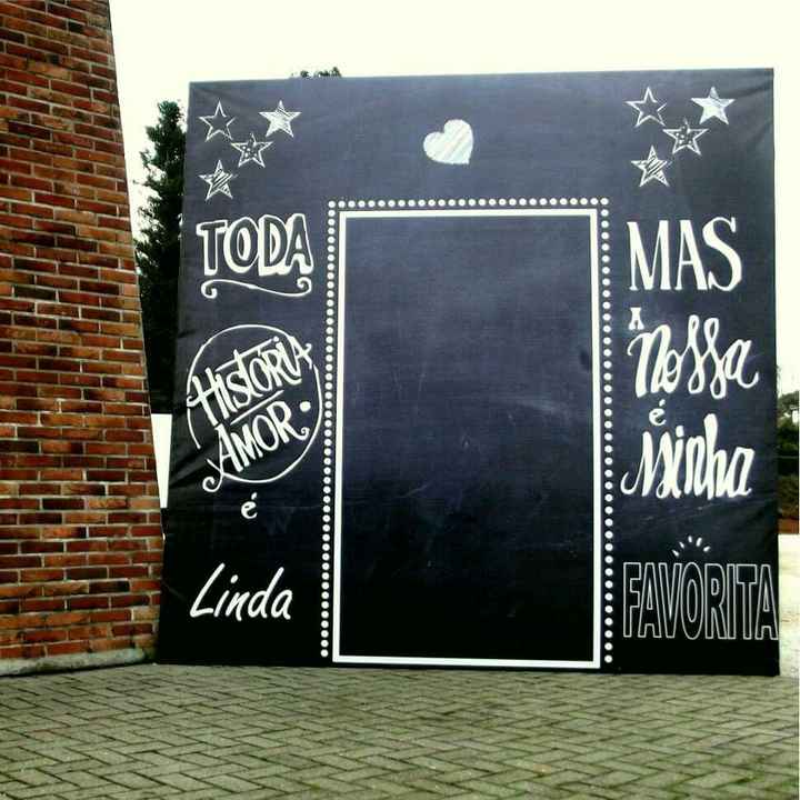 Painel chalkboard! - 1