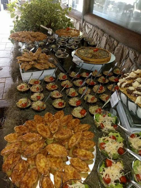 Buffet e cardápio fechado!! - 2