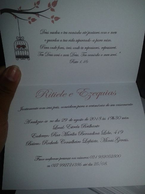 Meu convite de 1 real! #vemconferir - 2