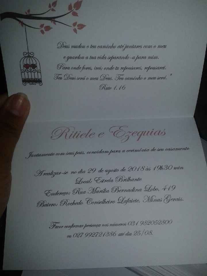 Meu convite de 1 real! #vemconferir - 2