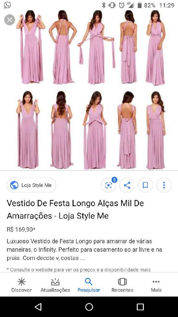 Escolher a cor e o tecido do vestido das madrinhas - 1