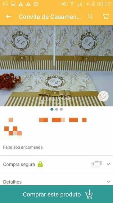 Dúvida convite - 2