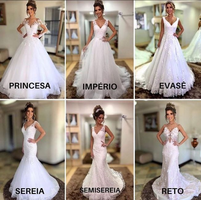 Qual o seu modelo de Vestido? 1