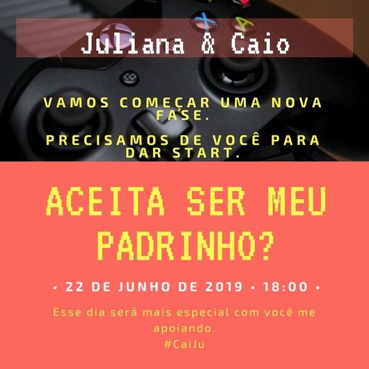 Convites dos padrinhos - 1