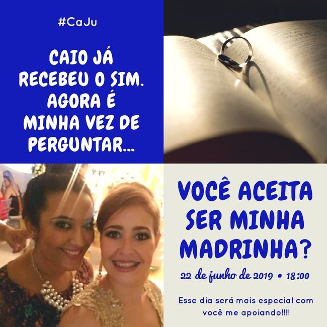 Convites dos padrinhos - 2
