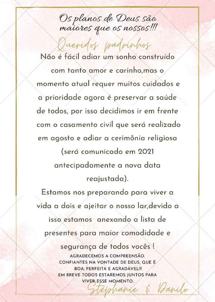 Irei mudar de casa antes do casamento - 1