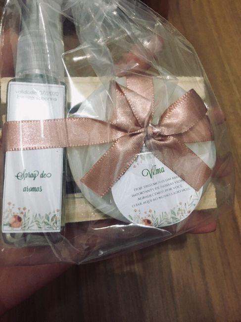 Lembrancinha para os padrinhos - 1