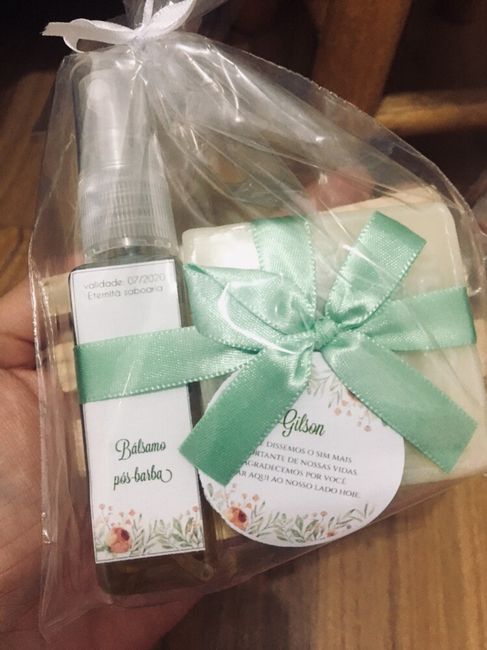 Lembrancinha para os padrinhos - 2
