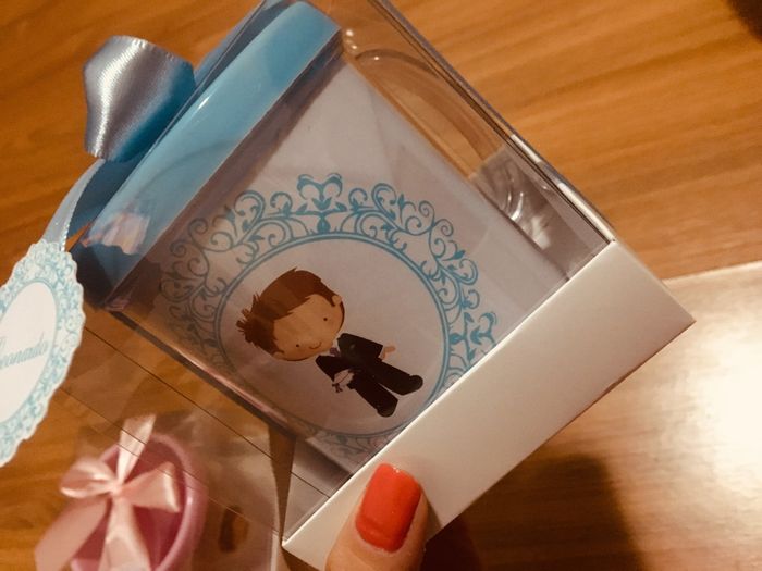Lembrancinha para os padrinhos - 5