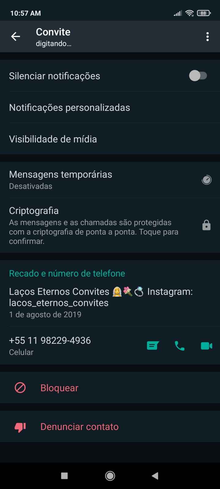 Indicação de convites - 1
