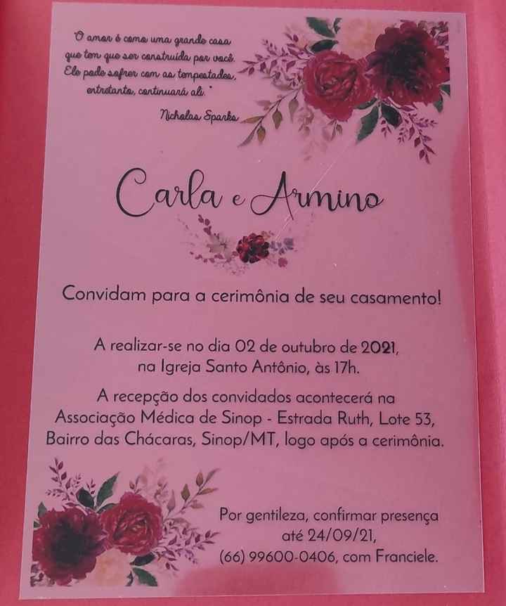 Indicação de convites - 5