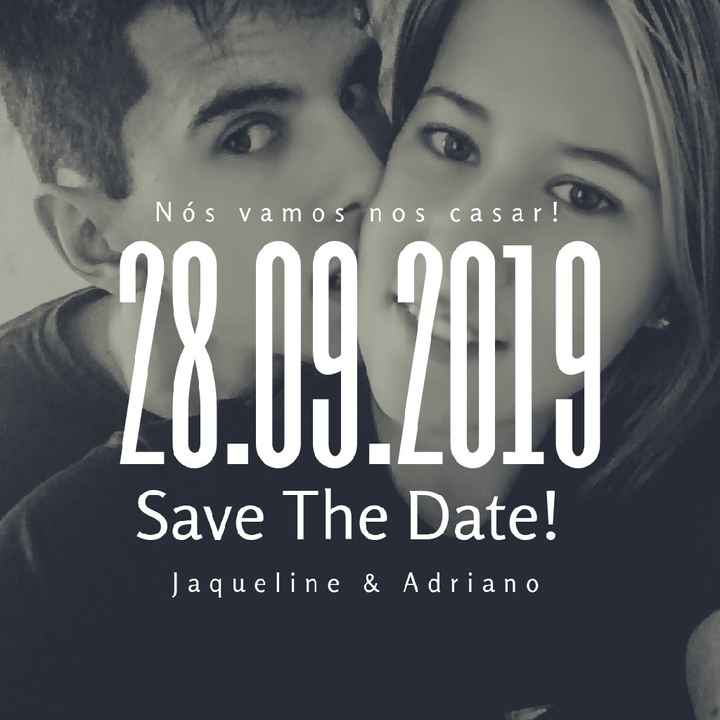Save the date - 1