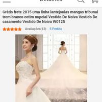 Vestido de noiva no aliexpress - 1