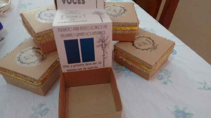 Meus convites diy rústicos - dêem uma olhada - 2