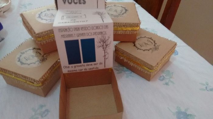Meus convites diy rústicos - dêem uma olhada - 2