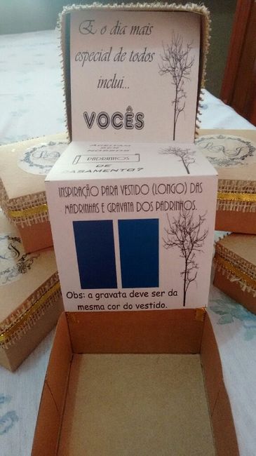 Meus convites diy rústicos - dêem uma olhada - 4