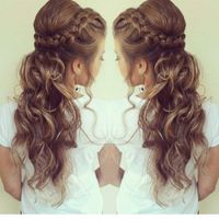  Alguém tem dicas para penteado semi preso - 1