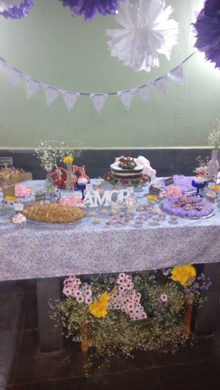 Mesa de doces