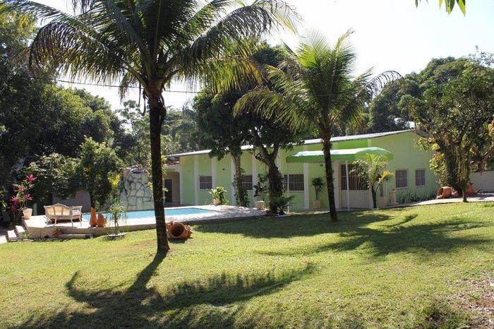 Visão do salão para a recepção