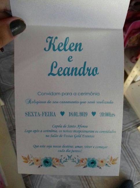 Meu convite de casamento - 2