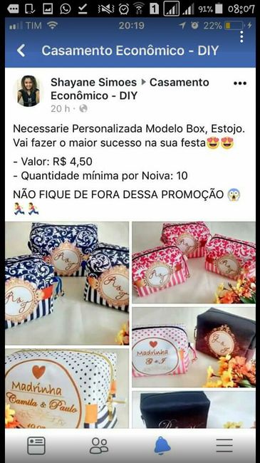  o que colocar na caixinha dos padrinhos ? - 4