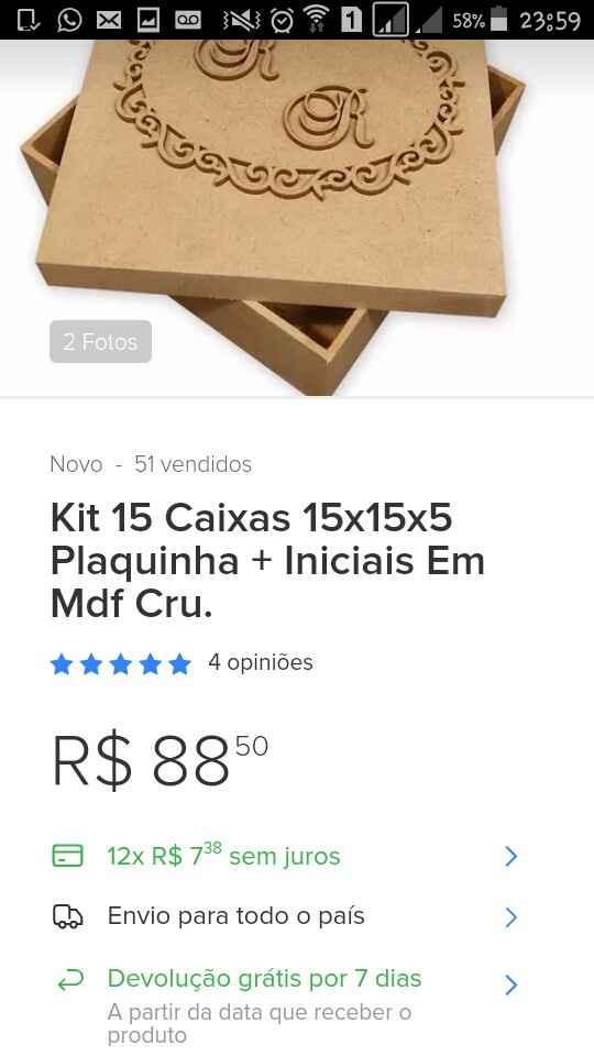  Caixinha Padrinhos *-* - 3