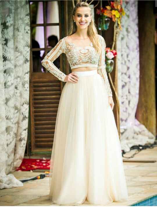 Vestido de noiva da malhação - 1