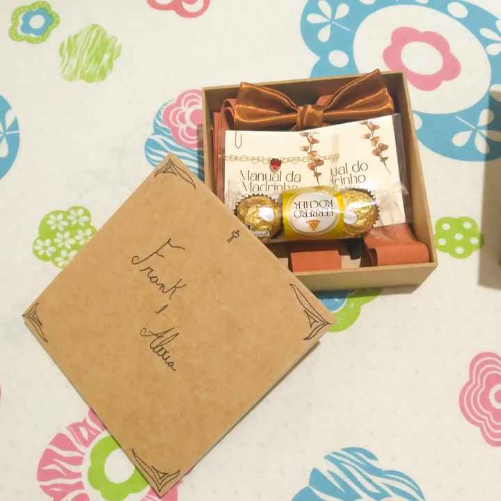 Diy Caixa de Padrinhos - 1