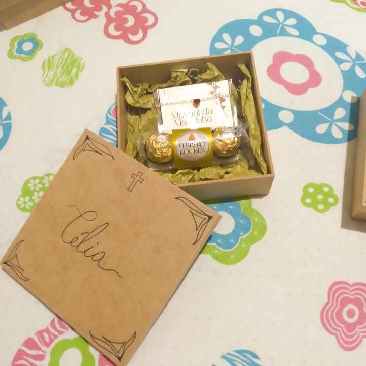 Diy Caixa de Padrinhos - 2
