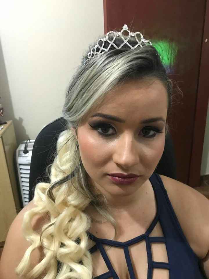  Teste de make e penteado - 1