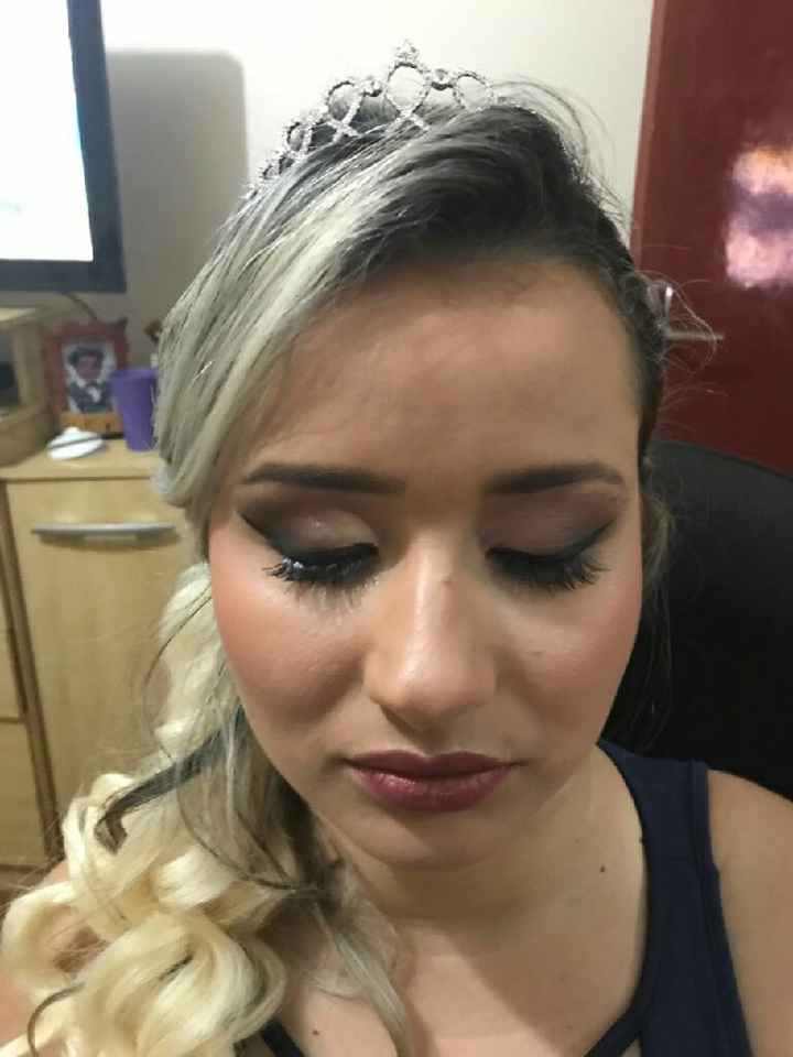  Teste de make e penteado - 2