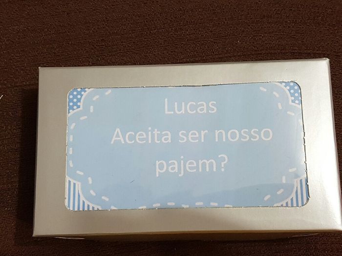 Convite dos pajens e damas. enfim prontos! 👐 - 6