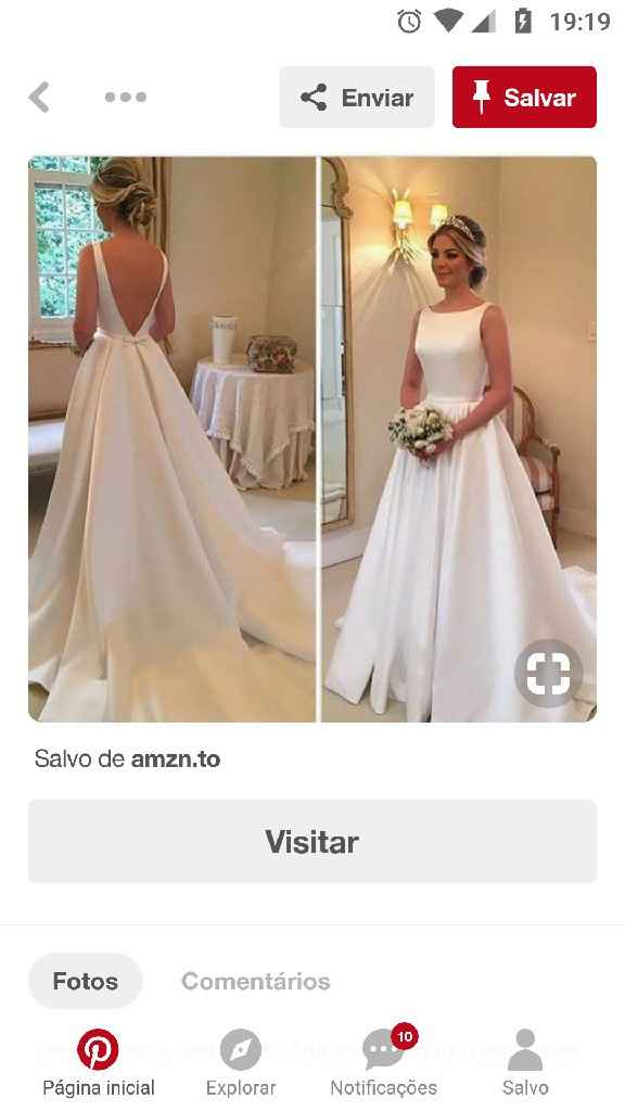 Vestido de noiva. - 1