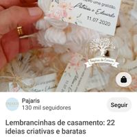 Poste AQUI uma foto da lembrancinha que vão dar para as pessoas convidadas🎁👇 - 1