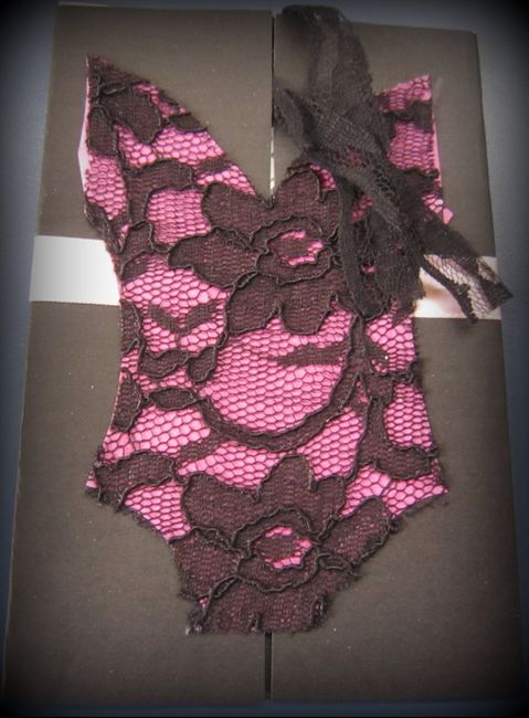 Convite chá de lingerie