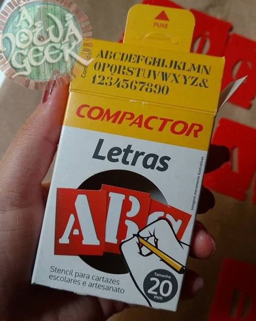 Forminha para as letras!