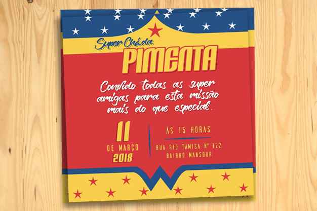 Convite do Chá