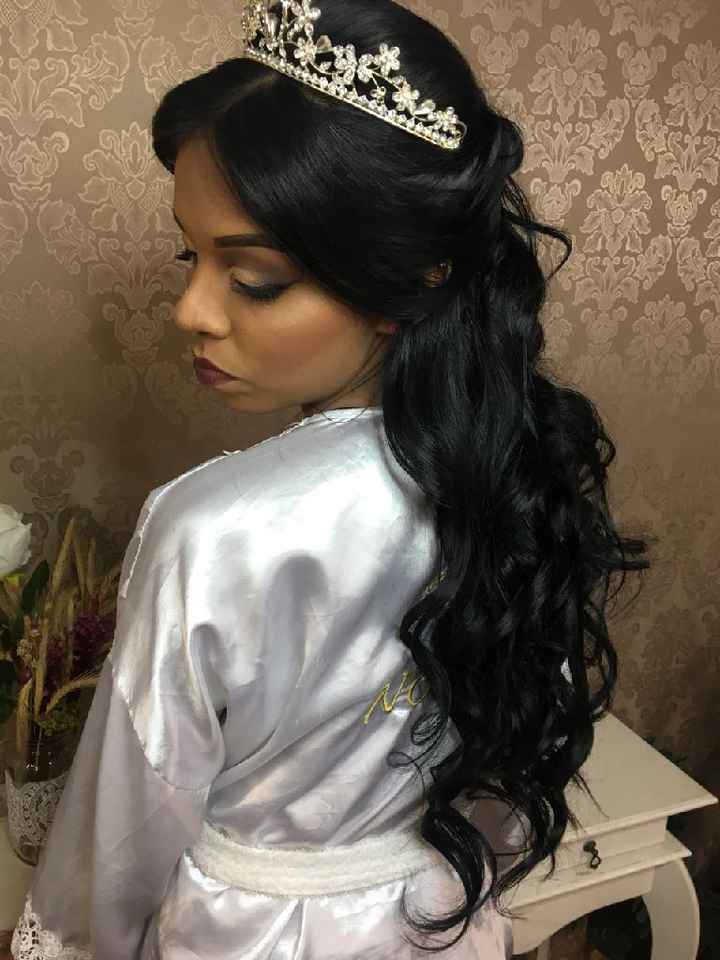 Teste penteado e make - 1