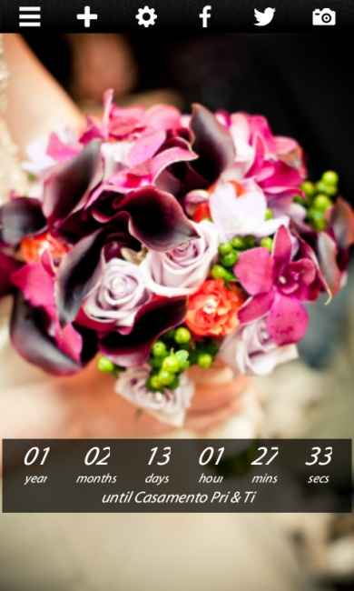 Tempo para o casamento