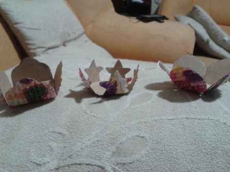 Tentado fazer forminhas - 1