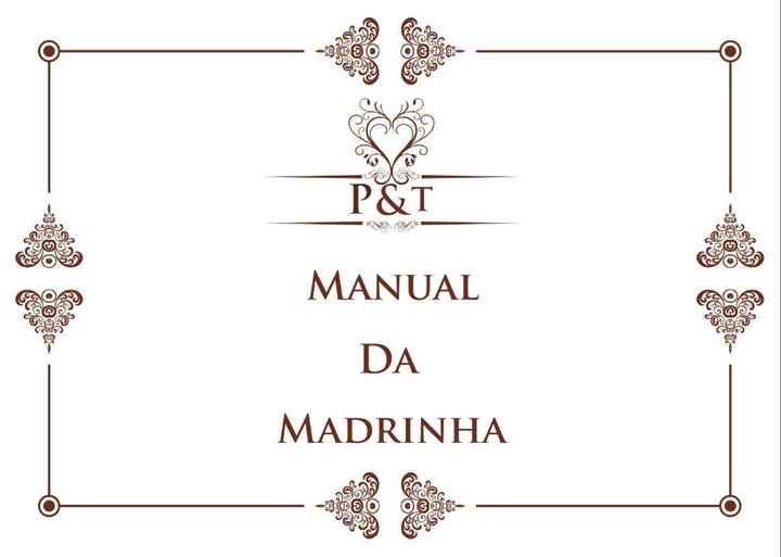 Manual da madrinha