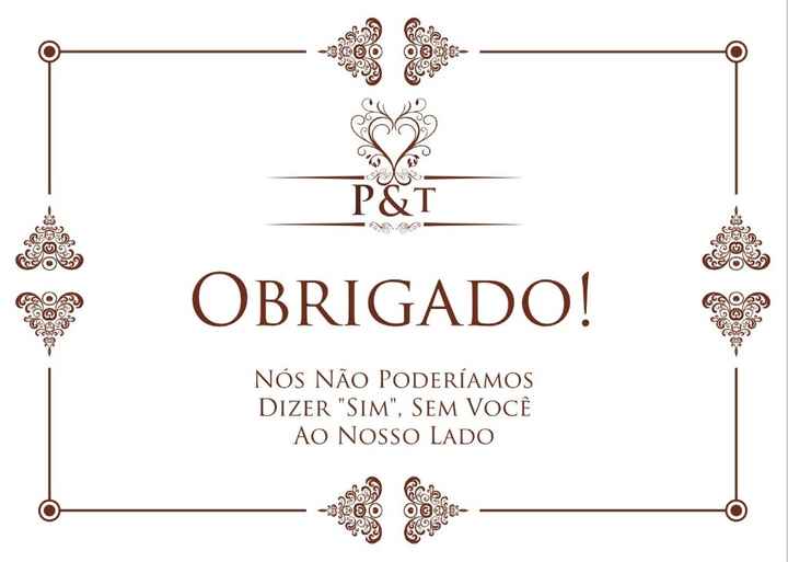 Agradecimento
