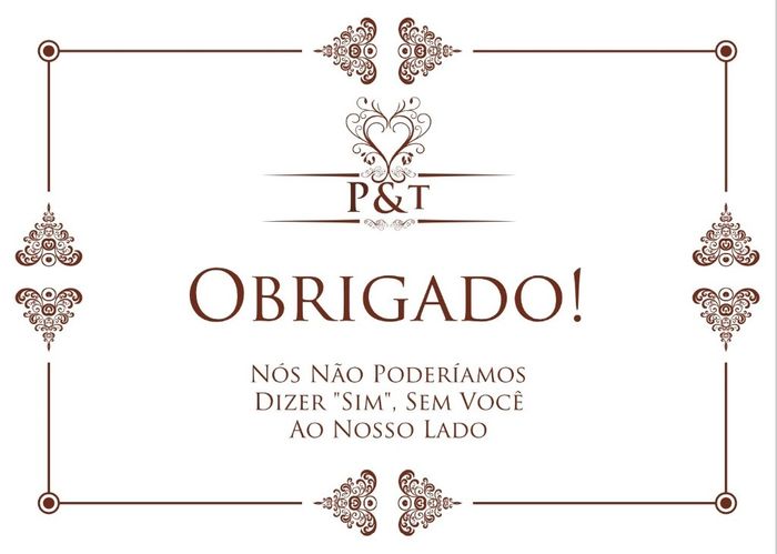 Agradecimento