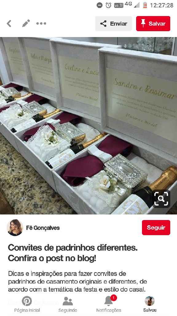 Convite madrinhas - 2