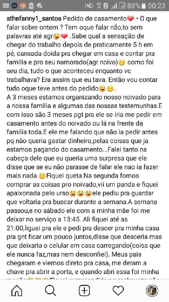 Pedido de casamento - 1